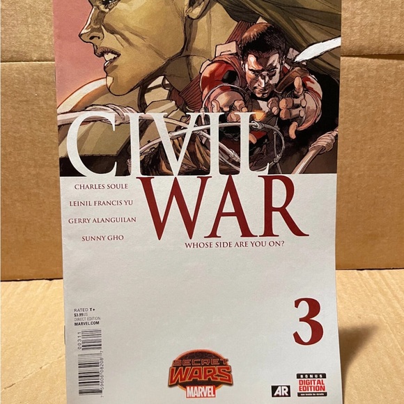 Marvel Civil War Comic Book Set Volumes 1-5 - White & Red Covers - Picture 4 of 6